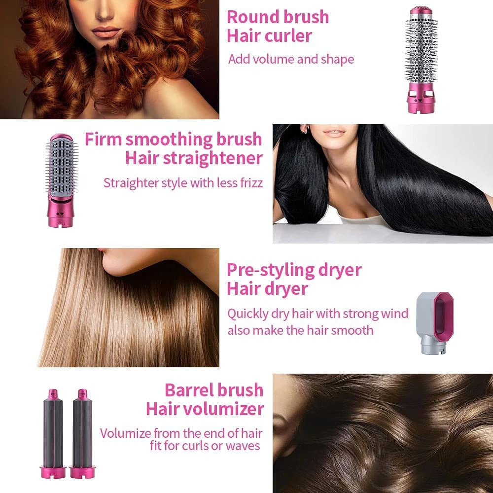 5 In 1 Hot Hair Styling Brush